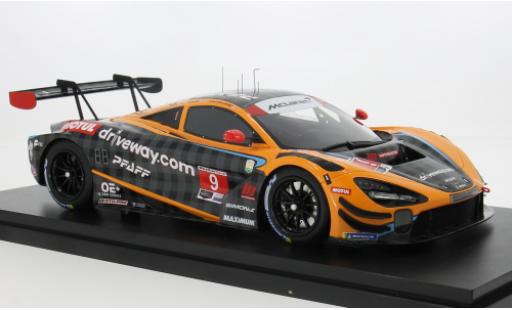 Modelauto McLaren 720 GT3 EVO S #9 1/43 Top Speed