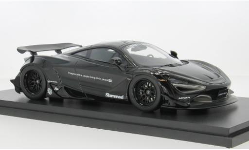 Modelauto McLaren 720 LB Works S zwart 2024 1/18 Top Speed