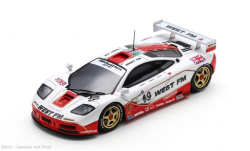 Modelauto McLaren F1 GTR GTR 24h Le Mans 1995 #49 J.Nielsen/J.Mass 1/43 Spark