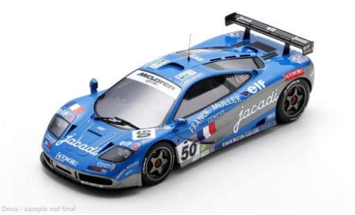 Modelauto McLaren F1 GTR GTR 24h Le Mans 1995 #50 J-D.Deletraz/F.Giroix 1/18 Spark