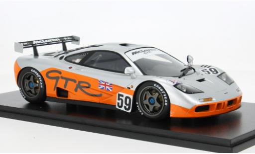 Modelauto McLaren F1 GTR GTR 24h Le Mans 1995 #59 Y.Dalmas/P-H.Raphanel 1/18 Spark