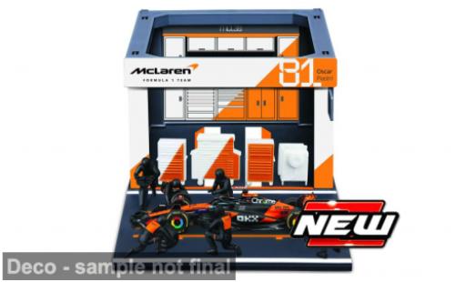 Modelauto McLaren F1 Base MCL39 formule 1 2025 Team #81 O.Piastri Bburago 1/43 Burago