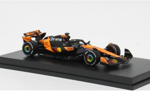 Modelauto McLaren F1 Base MCL39 formule 1 GP China 2025 Team #81 O.Piastri 1/64 Minichamps