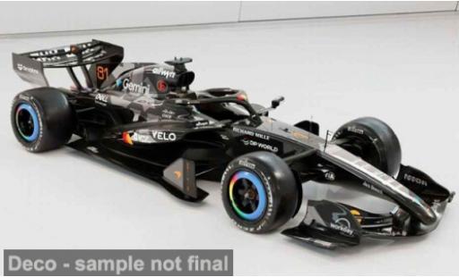 Modelauto McLaren F1 Base MCL40 formule 1 2026 Team #1 L.Norris 1/43 Minichamps