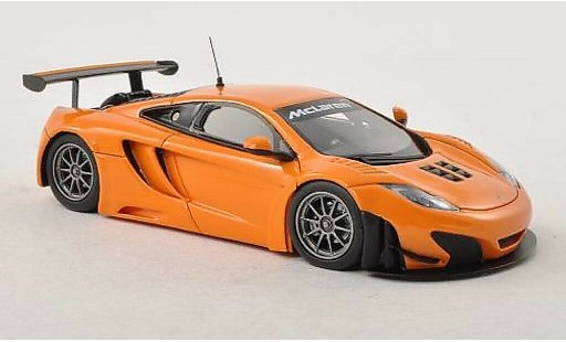 McLaren MP4-12C GT3 1/43 Minichamps oranje Plain Body Version 2012 modelauto