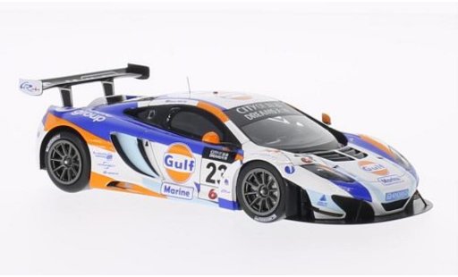 McLaren MP4-12C Base 1/43 Spark No.23 Gulf City of Dreams Macau GT Cup 2013 modelauto