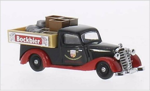 Mercedes 170 Pick Up 1/87 Busch V Brauhaus Viernheim modelauto