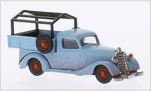Mercedes 170 Pick Up 1/87 Busch V blauw 1936 modelauto
