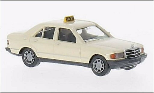 Mercedes 190 Base 1/87 Wiking (W201) beige Taxi () modelauto