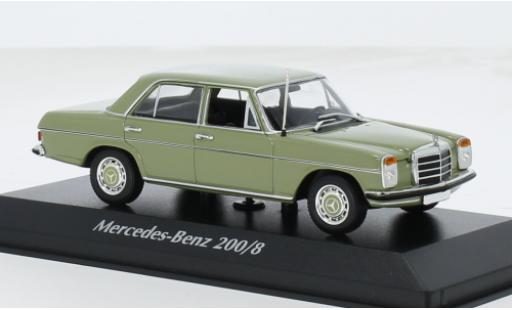 Modelauto Mercedes 200 Base /8 (W114) groen 1968 1/43 Maxichamps
