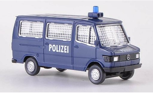 Mercedes 207 D 1/87 Wiking Bus Politie modelauto