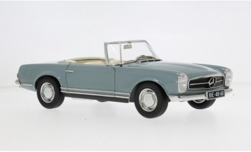 Modelauto Mercedes 230 Base SL blauw 1963 1/18 Norev