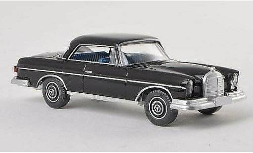 Mercedes 250 Coupe 1/87 Wiking SE (W111) zwart modelauto