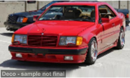 Modelauto Mercedes 300 Coupe CE 6.0 AMG rood 1988 1/43 Solido