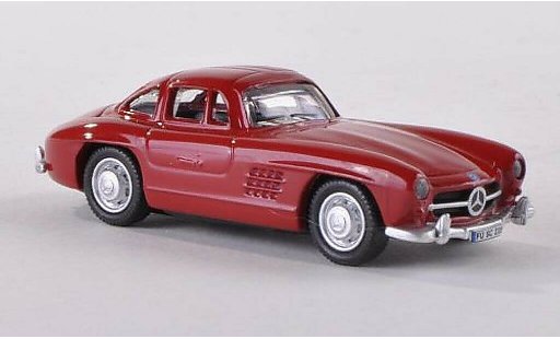 Mercedes 300 Base 1/87 Schuco rood modelauto
