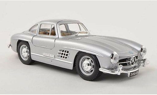 Mercedes 300 Base 1/24 Burago (W198) grijs 1954 modelauto