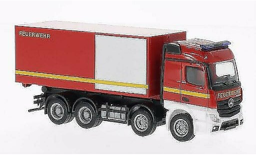 Mercedes Actros Base 1/87 Herpa 11 Brandweer Abrollcontainer-LKW modelauto