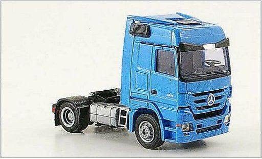 Mercedes Actros Base 1/87 AWM 1855 MP3 2-Achser Aerop. blauw modelauto