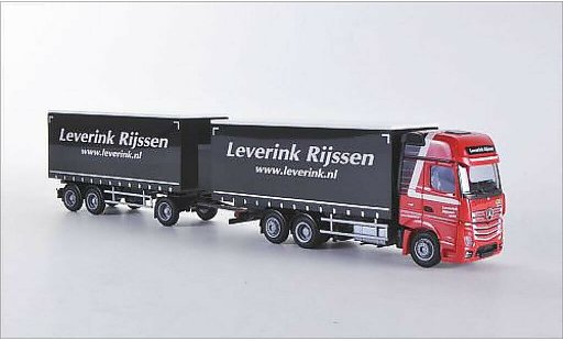 Mercedes Actros Gigaspace 1/87 AWM 2 Giga. Leverink Rijssen (NL) G-KHZ modelauto