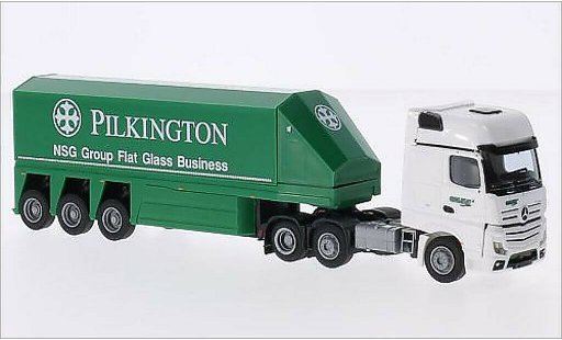 Mercedes Actros Gigaspace 1/87 AWM 2 Aerop. Okline / pilkington modelauto
