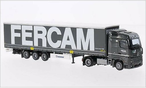 Mercedes Actros Streamspace 1/87 AWM 2 Streamliner Aerop. FERCAM modelauto