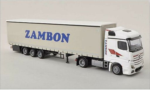 Mercedes Actros Streamspace 1/87 AWM 2 Zambon Gardinenplanen-SZ modelauto