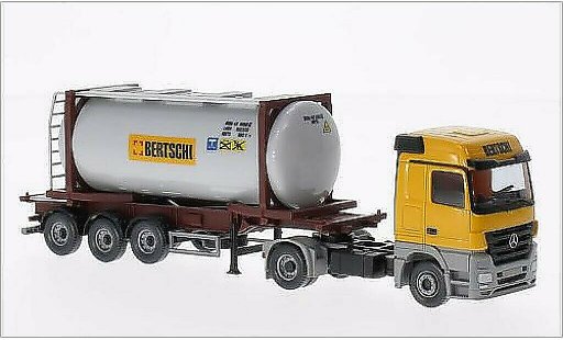 Mercedes Actros Base 1/87 Wiking Bertschi modelauto