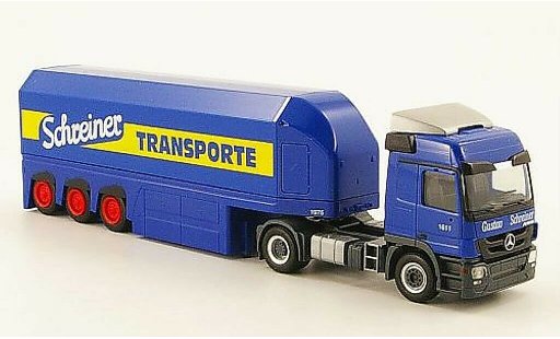 Mercedes Classe GLA Base 1/87 Herpa Actros L 08 Schreiner Transporte Glastransporter-SZ modelauto