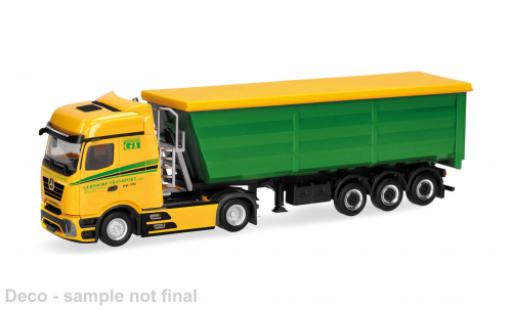 Modelauto Mercedes Actros Base L ProCabin Gersdorf Transport 1/87 Herpa