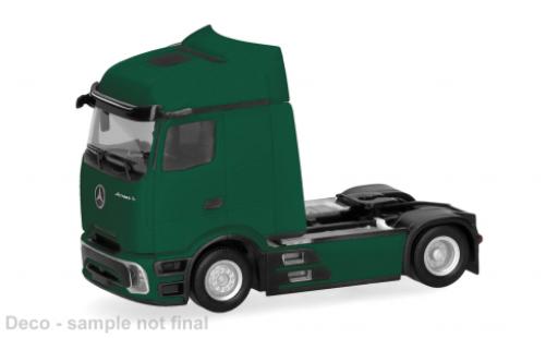 Modelauto Mercedes Actros Base L ProCabin groen 1/87 Herpa