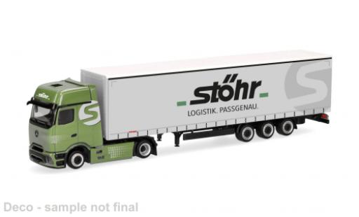 Modelauto Mercedes Actros Base L ProCabin St&Atilde;&para;hr Logistik 1/87 Herpa