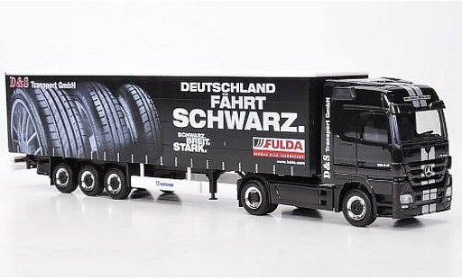 Mercedes Actros Base 1/87 Herpa LH 08 Gardinenplanen-SZ Fulda modelauto