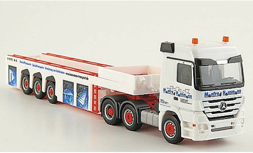 Mercedes Actros Base 1/87 Herpa LH 08 Hausmann Betonfertigteiletransporter modelauto