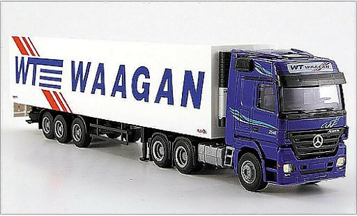 Mercedes Actros Base 1/87 AWM MP 2 LH Aerop. Kuhl-KSZ WT Waagan modelauto
