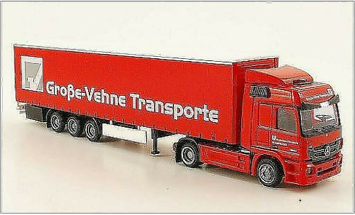 Mercedes Actros Base 1/87 AWM MP3 L Aerop. Grosse Vehne KSZ modelauto
