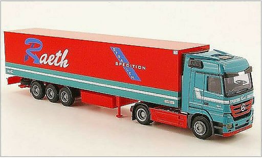 Mercedes Actros Base 1/87 AWM MP3 LH/Aerop. Raeth Kuhl-KSZ modelauto