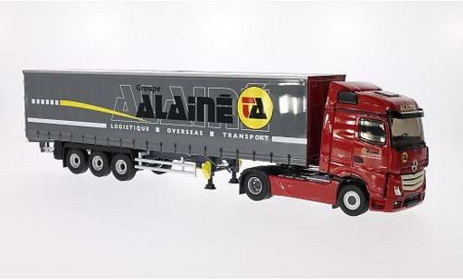 Mercedes Actros Base 1/43 Eligor MP4 Groupe Alaine Gardinenplanen-SZ modelauto