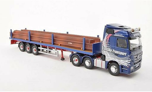 Mercedes Actros Base 1/50 Corgi Rungen-Sattelzug met Stahlladung Intake Transport Scunthorpe modelauto