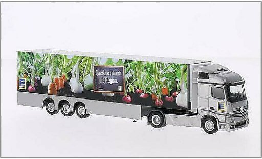 Mercedes Actros Streamspace 1/87 Herpa 2.3 EDEKA Querbeet 2011 modelauto