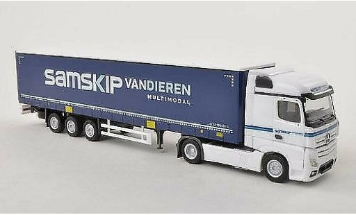 Mercedes Actros Streamspace 1/87 Herpa Samskip/Van Dieren Gardinenplanen-SZ (NL) modelauto