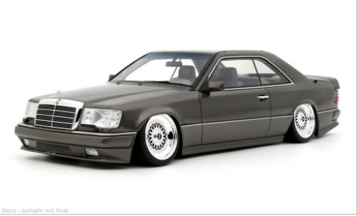 Modelauto Mercedes C AMG C124 antraciet/grijs 2022 1/18 Ottomobile