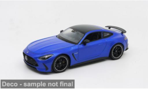 Modelauto Mercedes AMG GT Base blauw/zwart 1/24 Welly