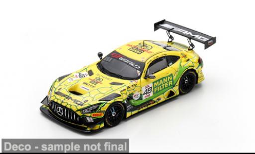 Modelauto Mercedes AMG GT GT3 3 EVO 24h Spa 2025 M-AMG Team Mann-Filter #48 M.Engel/M.Cairoli 1/43 Spark