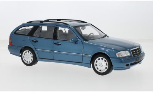Modelauto Mercedes Classe C Base (W202 blauw 1/18 Norev