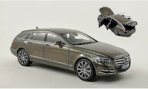 Mercedes Classe CLS Shooting Brake 1/18 Norev 500 (X218) grijs HQ 2012 modelauto