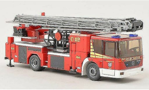Mercedes Econic Feuerwehr 1/87 Wiking Metz B32 Brandweer Straelen Hubrettungsbuhne modelauto