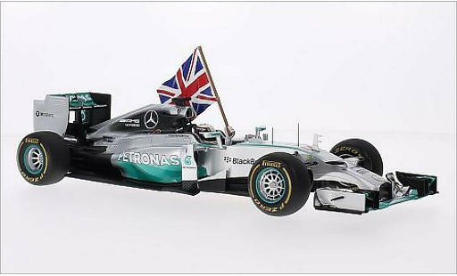 Mercedes F1 2014 1/18 Spark W05 No.44 formule 1 GP Abu Dhabi modelauto