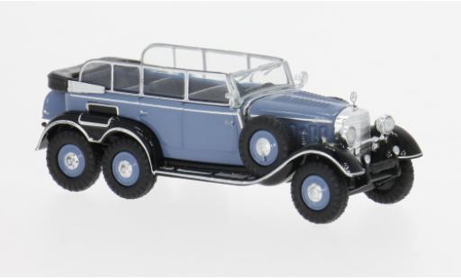 Modelauto Mercedes G4 Base blauw 1938 1/87 Brekina