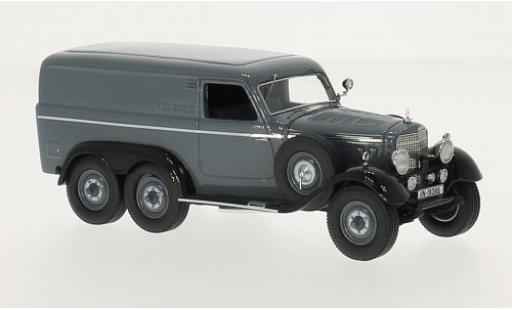 Modelauto Mercedes G4 Kastenwagen Bestelwagen grijs 1/43 Matrix