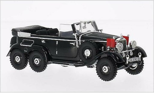 Mercedes G4 Base 1/43 Signature zwart 1938 modelauto